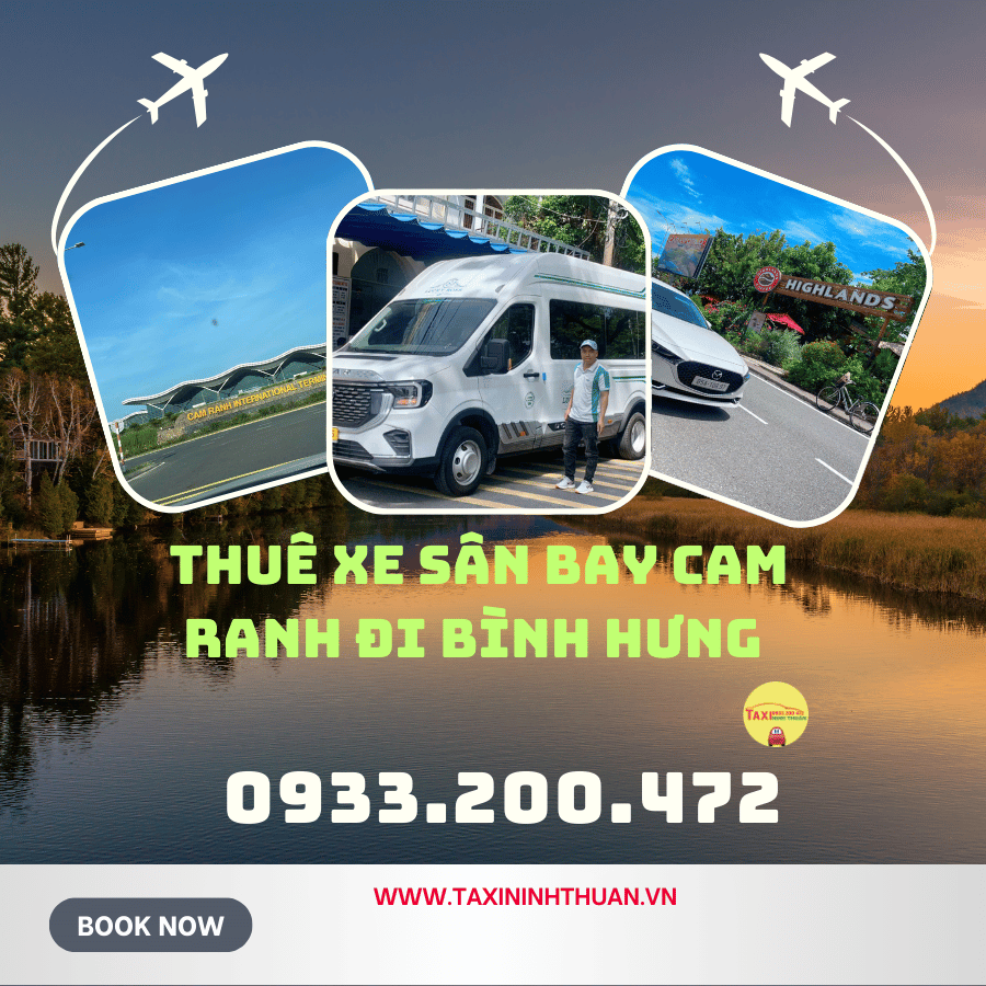 Thuê xe sân bay Cam Ranh đi Bình Hưng
