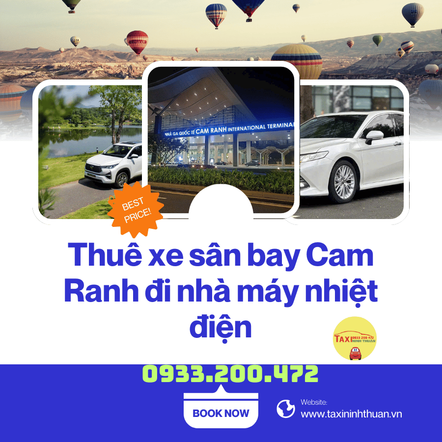 Thuê xe sân bay Cam Ranh đi nhà máy nhiệt điện