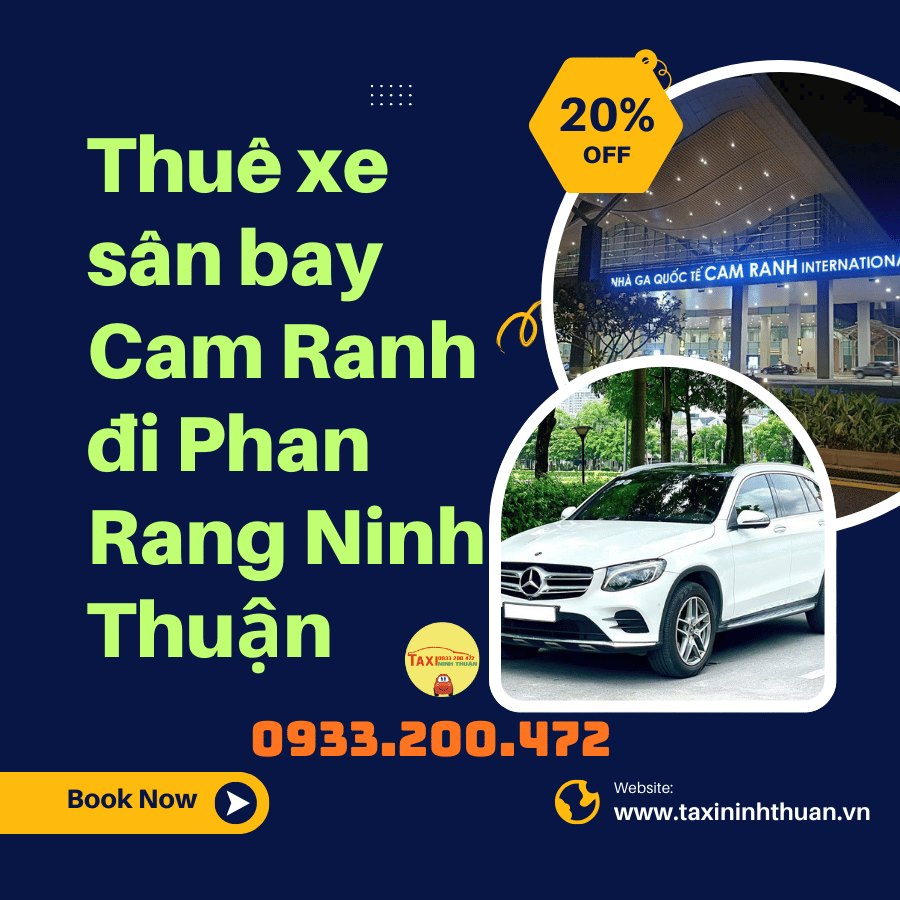 Thuê xe sân bay Cam Ranh đi Phan Rang Ninh Thuận
