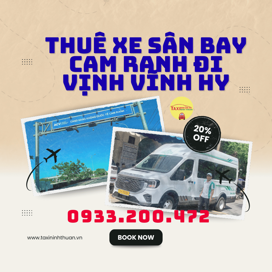 Thuê Xe Sân Bay Cam Ranh Đi Vịnh Vĩnh Hy