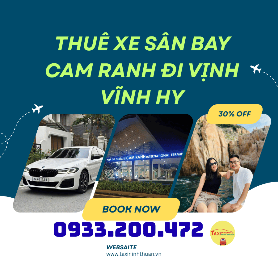Thuê Xe Sân Bay Cam Ranh Đi Vịnh Vĩnh Hy