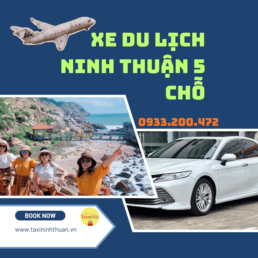  Xe du lịch Ninh Thuận 5 chỗ
