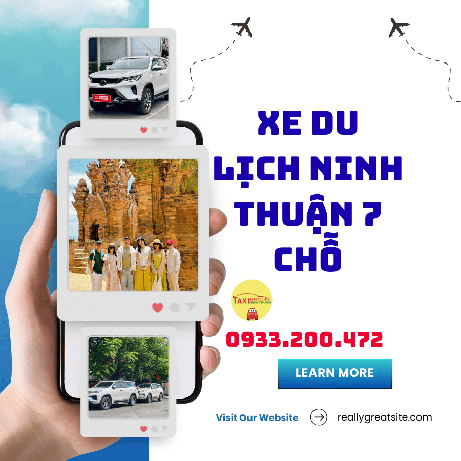 Xe du lịch Ninh Thuận 7 chỗ
