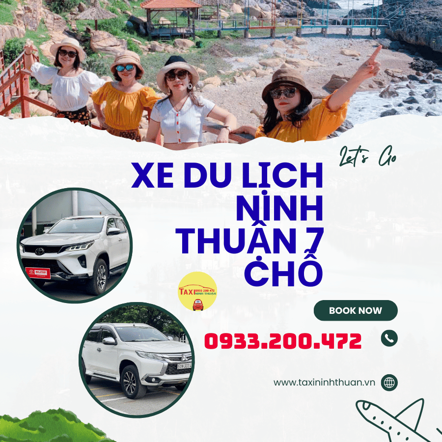 Xe du lịch Ninh Thuận 7 chỗ
