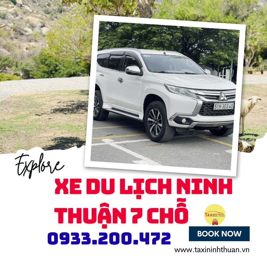 Xe du lịch Ninh Thuận 7 chỗ