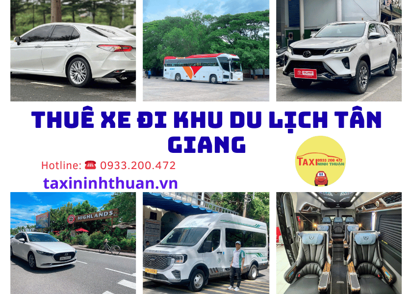 Thuê Xe Đi Khu Du Lịch Tân Giang