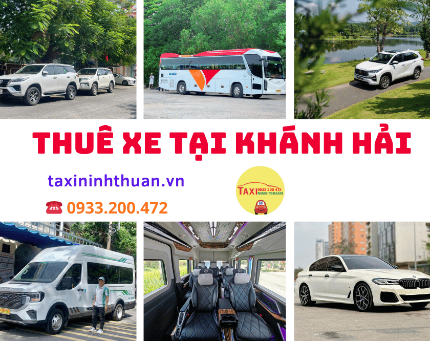 Thuê xe tại Khánh Hải