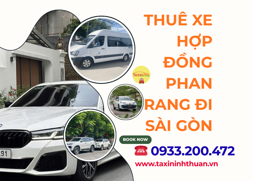 Thuê xe hợp đồng Phan Rang đi Sài Gòn