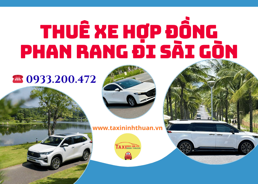 Thuê xe hợp đồng Phan Rang đi Sài Gòn