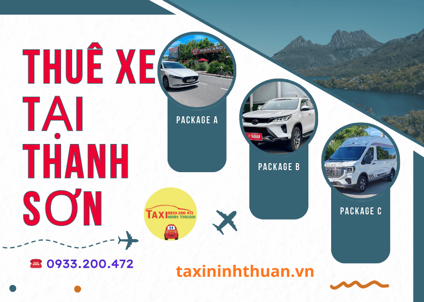 Thuê xe tại Thanh Sơn