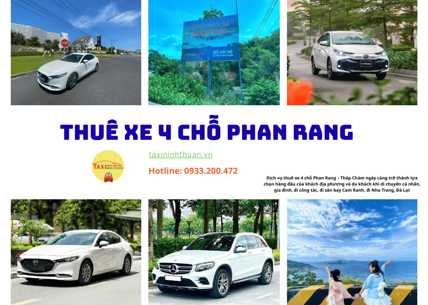 Thuê Xe 4 Chỗ Phan Rang
