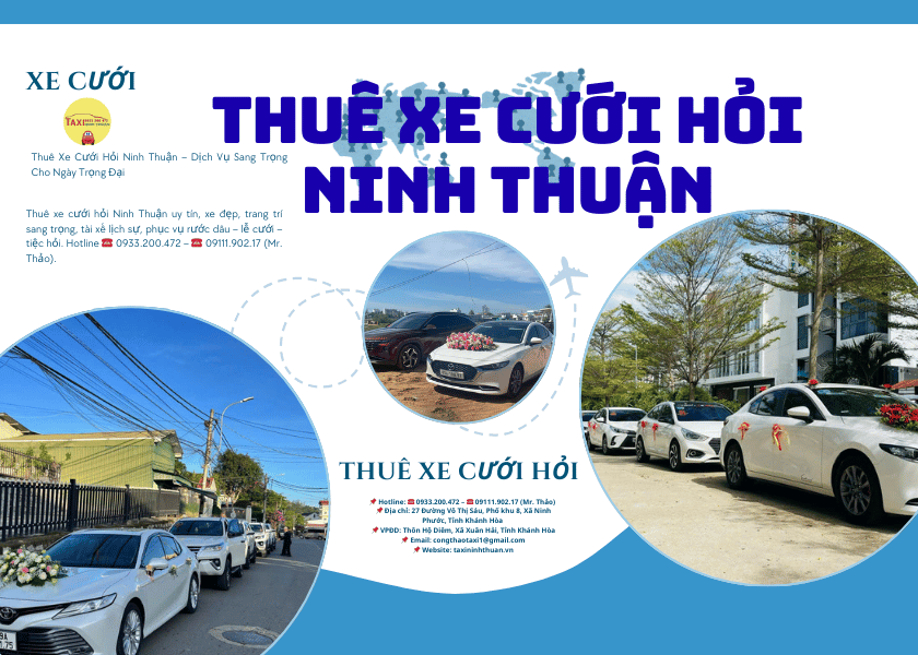 Thuê Xe Cưới Hỏi Ninh Thuận