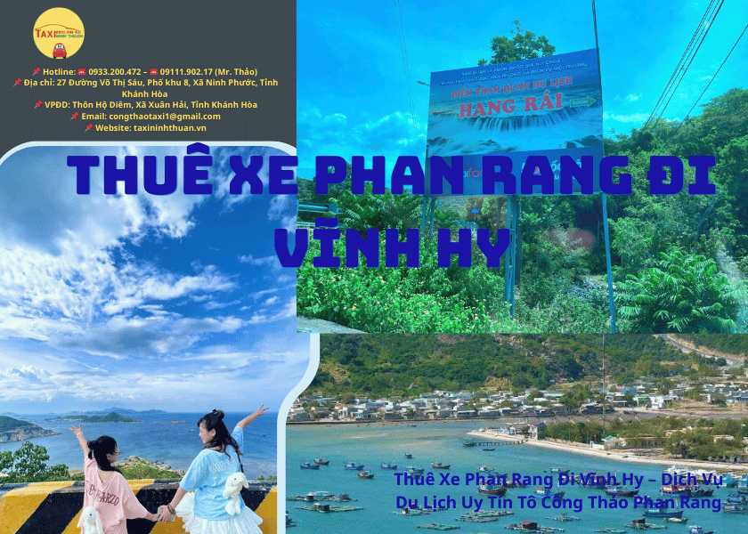 Thuê Xe Phan Rang Đi Vĩnh Hy