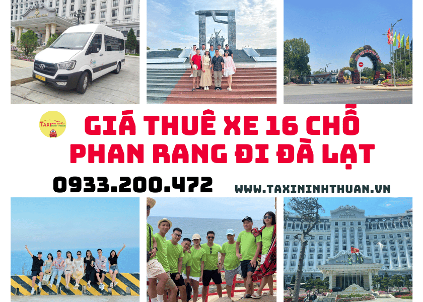 Giá Thuê Xe 16 Chỗ Phan Rang Đi Đà Lạt