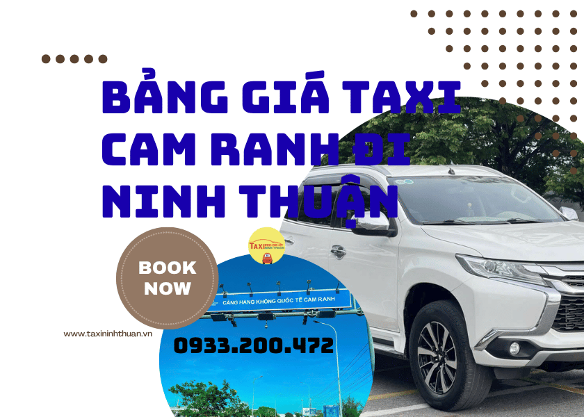 Bảng Giá Taxi Cam Ranh Đi Ninh Thuận