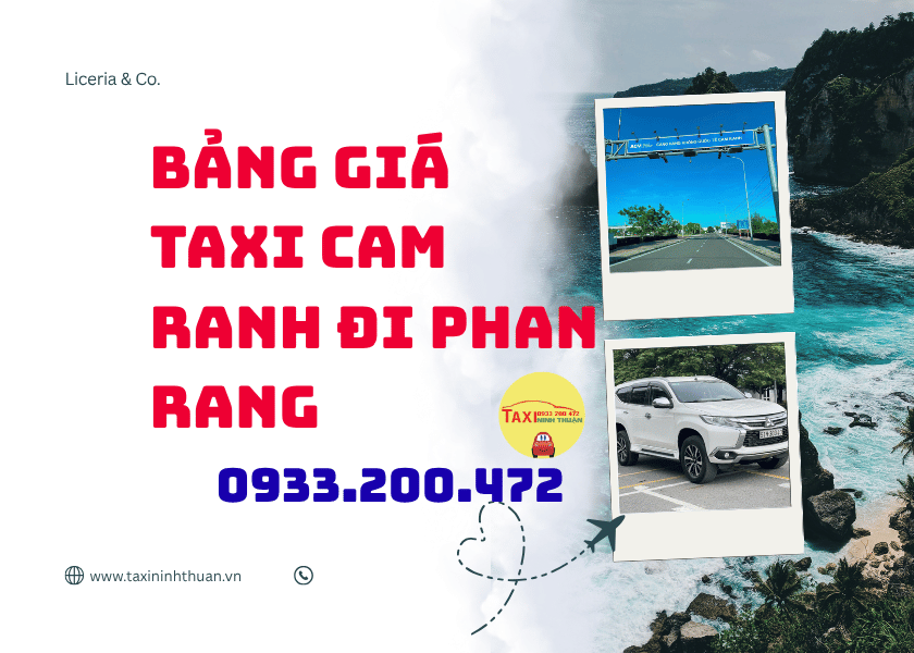 Bảng Giá Taxi Cam Ranh Đi Phan Rang