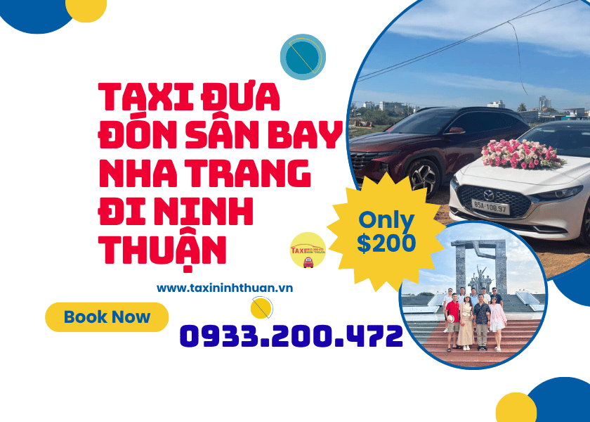 Taxi Đưa Đón Sân Bay Nha Trang Đi Ninh Thuận