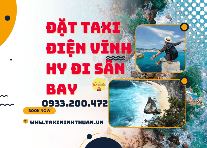 Đặt taxi điện Vĩnh Hy đi sân bay