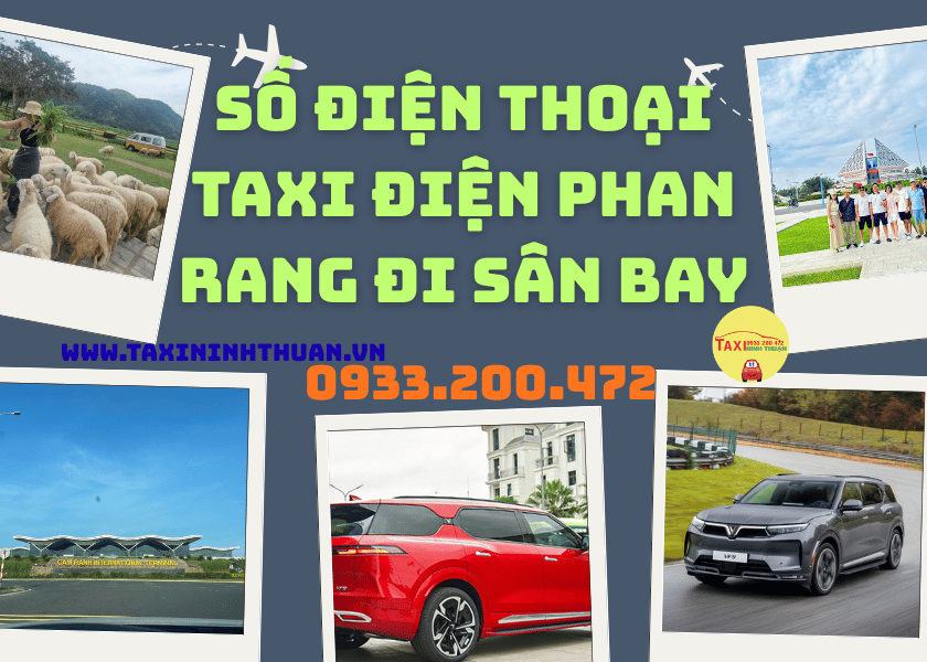 Số điện thoại taxi điện Phan Rang đi sân bay