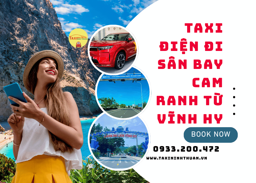 Taxi điện đi sân bay Cam Ranh từ Vĩnh Hy