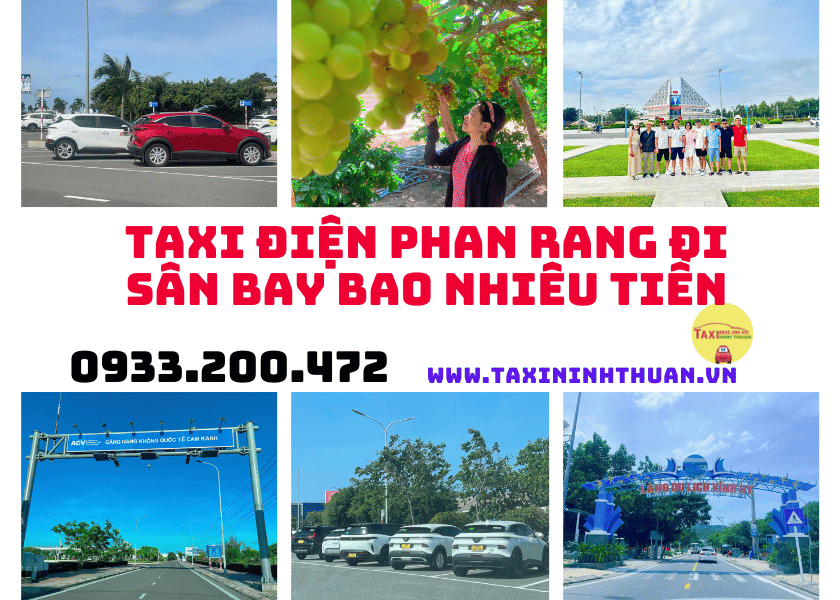 Taxi điện Phan Rang đi sân bay bao nhiêu tiền