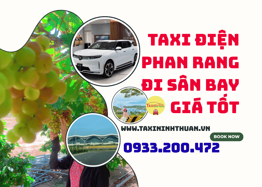 Taxi điện Phan Rang đi sân bay giá tốt