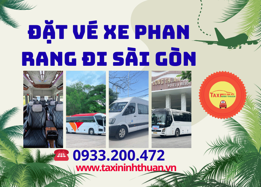 Đặt vé xe Phan Rang đi Sài Gòn