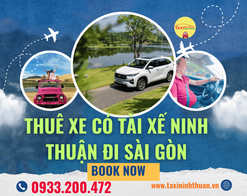 Thuê xe có tài xế Ninh Thuận đi Sài Gòn