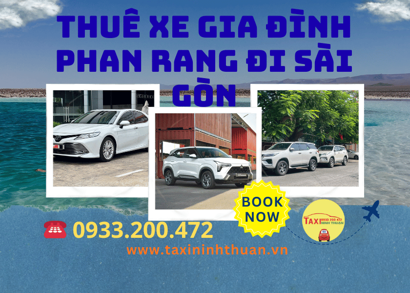 Thuê xe gia đình Phan Rang đi Sài Gòn