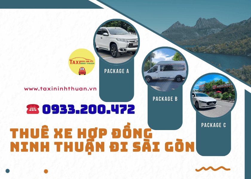 Thuê xe hợp đồng Ninh Thuận đi Sài Gòn