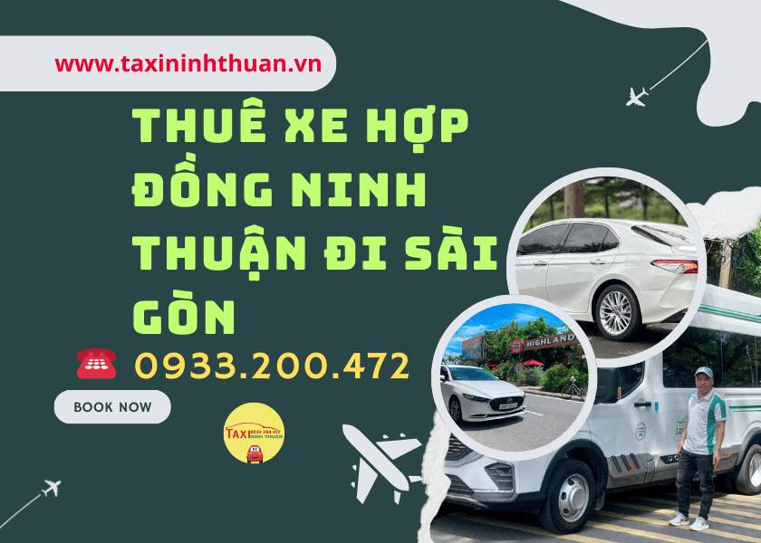 Thuê xe hợp đồng Ninh Thuận đi Sài Gòn