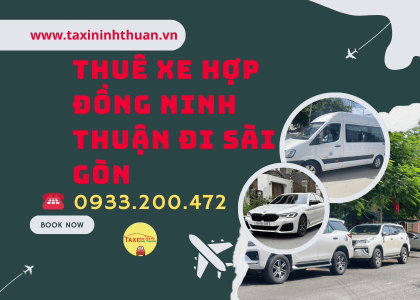Thuê xe hợp đồng Ninh Thuận đi Sài Gòn