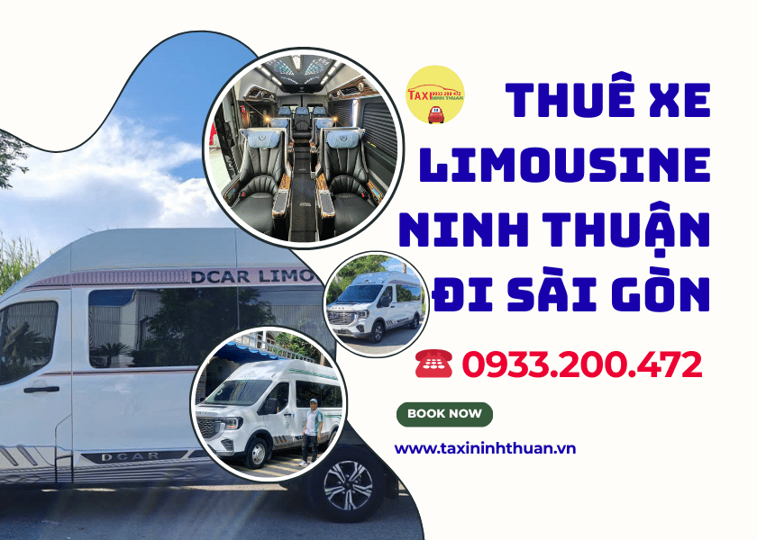 Thuê xe limousine Ninh Thuận đi Sài Gòn