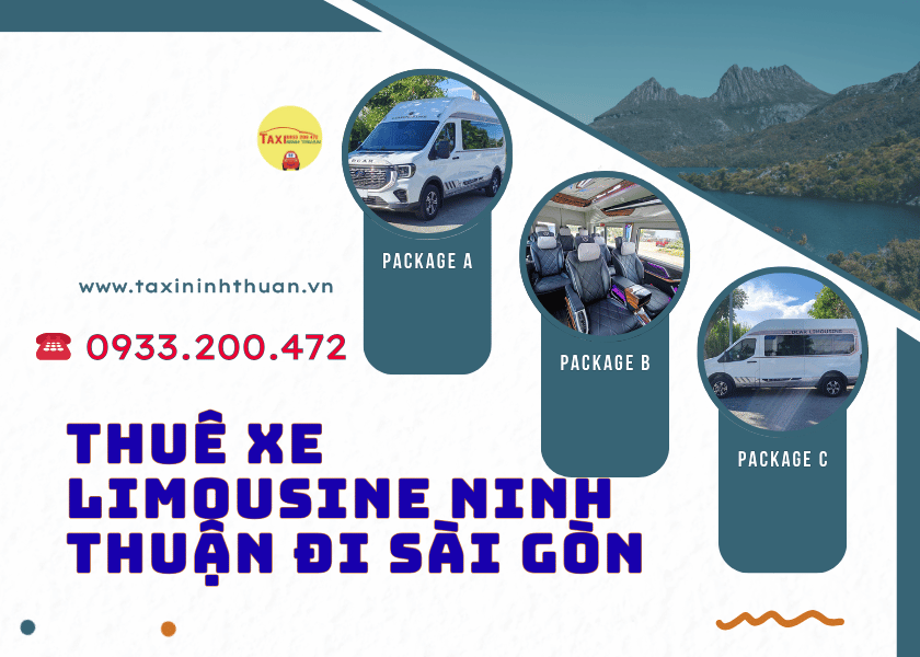 Thuê xe limousine Ninh Thuận đi Sài Gòn