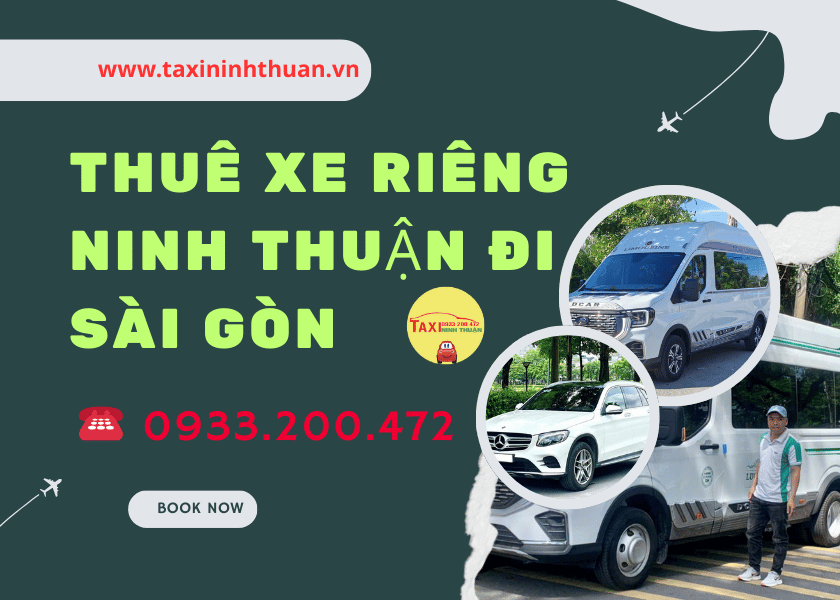Thuê xe riêng Ninh Thuận đi Sài Gòn