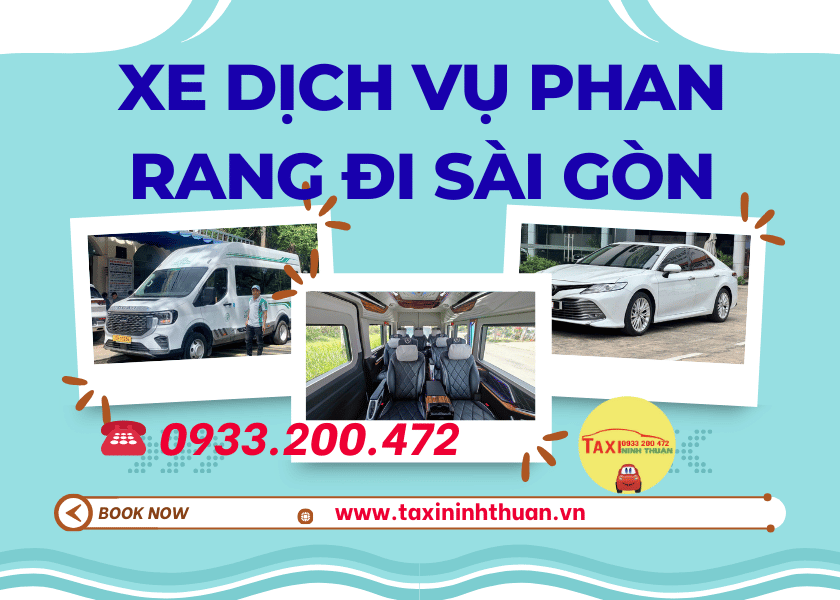 Xe dịch vụ Phan Rang đi Sài Gòn