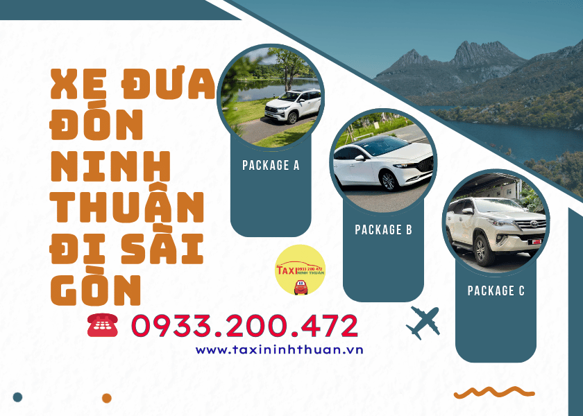 Xe đưa đón Ninh Thuận đi Sài Gòn