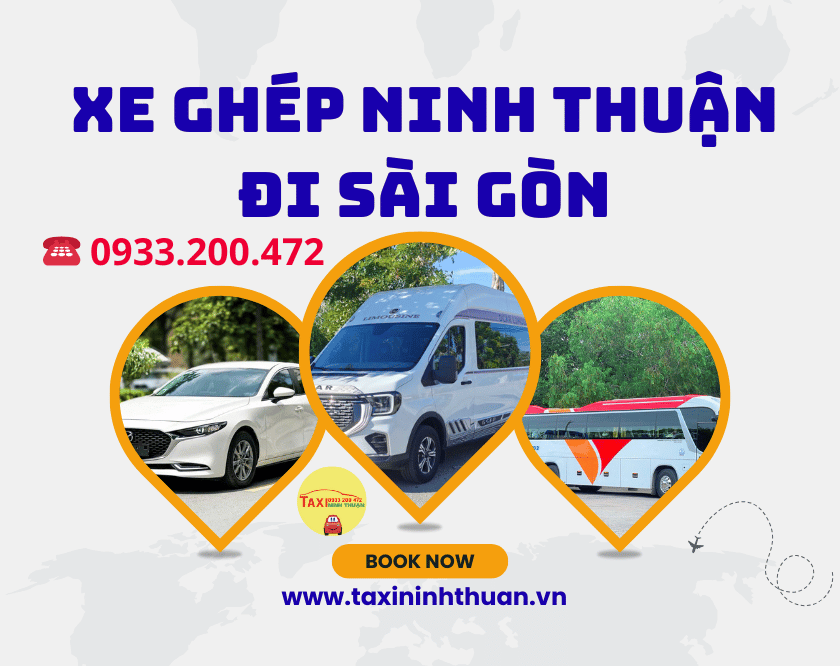 Xe ghép Ninh Thuận đi Sài Gòn