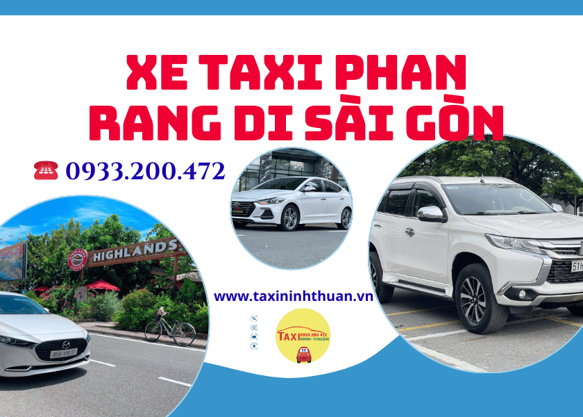 Xe taxi Phan Rang đi Sài Gòn