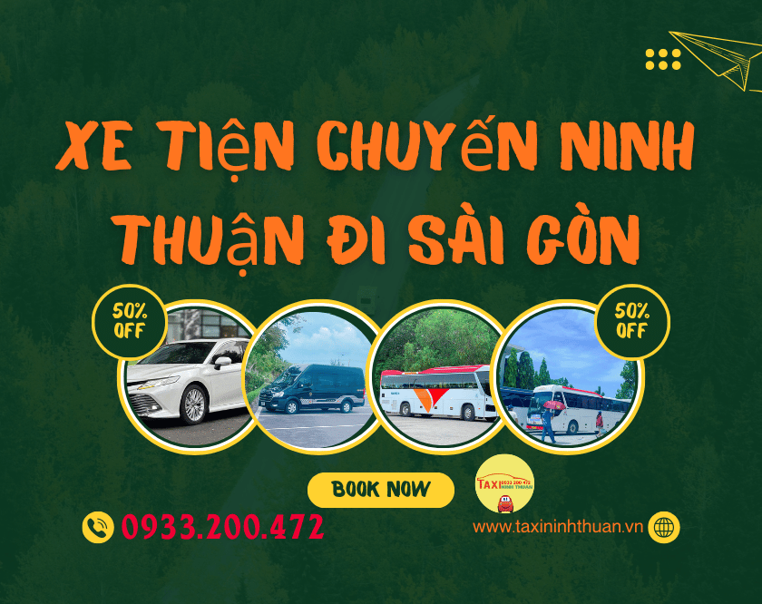Xe tiện chuyến Ninh Thuận đi Sài Gòn