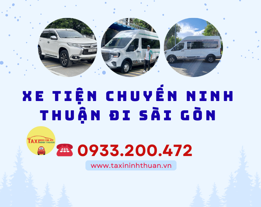 Xe tiện chuyến Ninh Thuận đi Sài Gòn