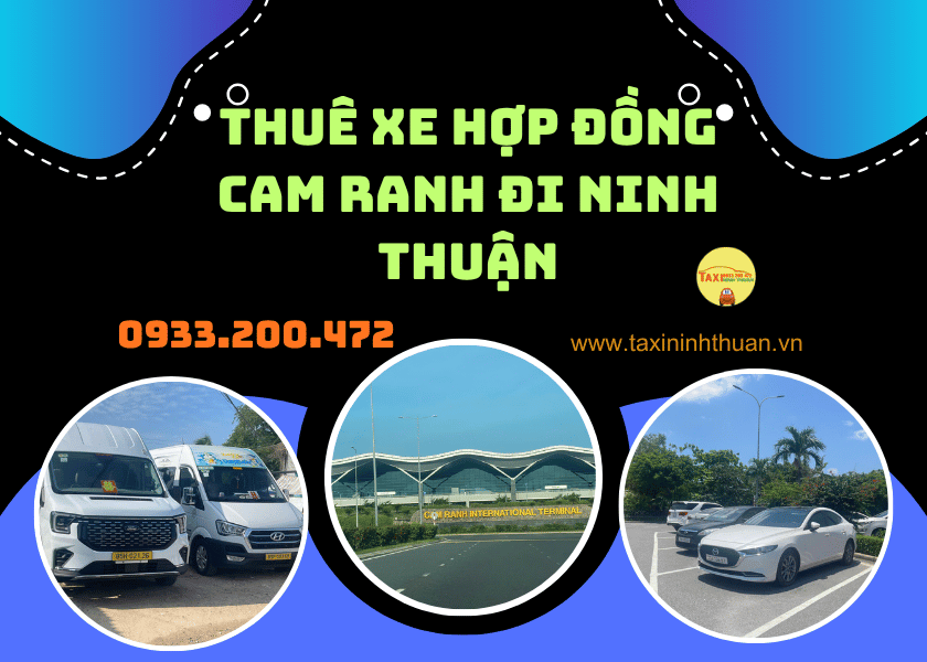Thuê Xe Hợp Đồng Cam Ranh Đi Ninh Thuận