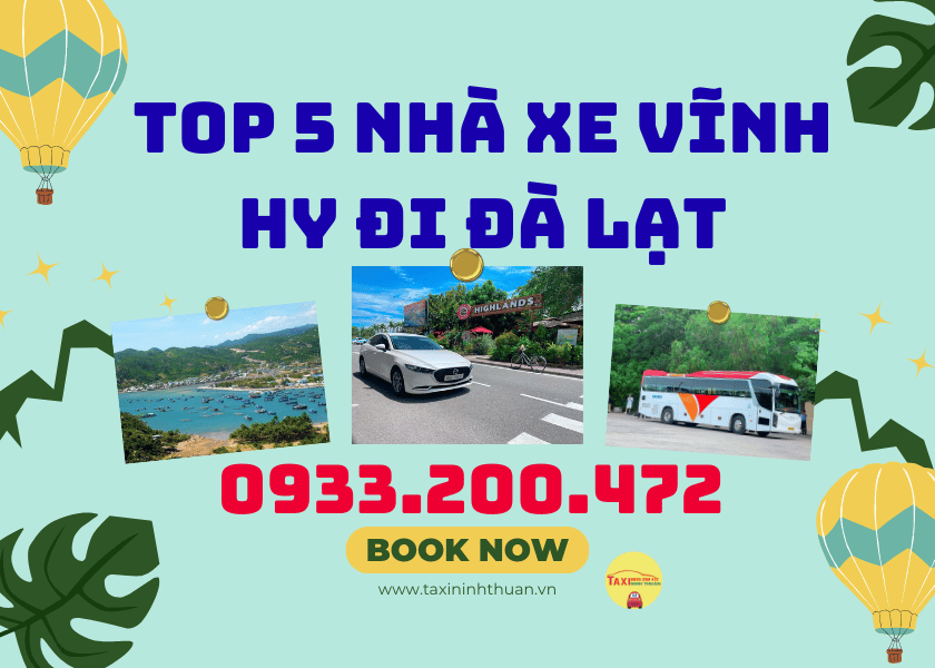 Top 5 nhà xe vĩnh hy đi đà lạt