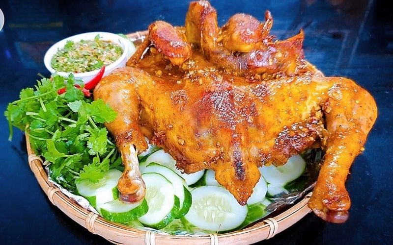 GÀ NƯỚNG GÀ QUAY THƠM NGON TẠI PHAN RANG