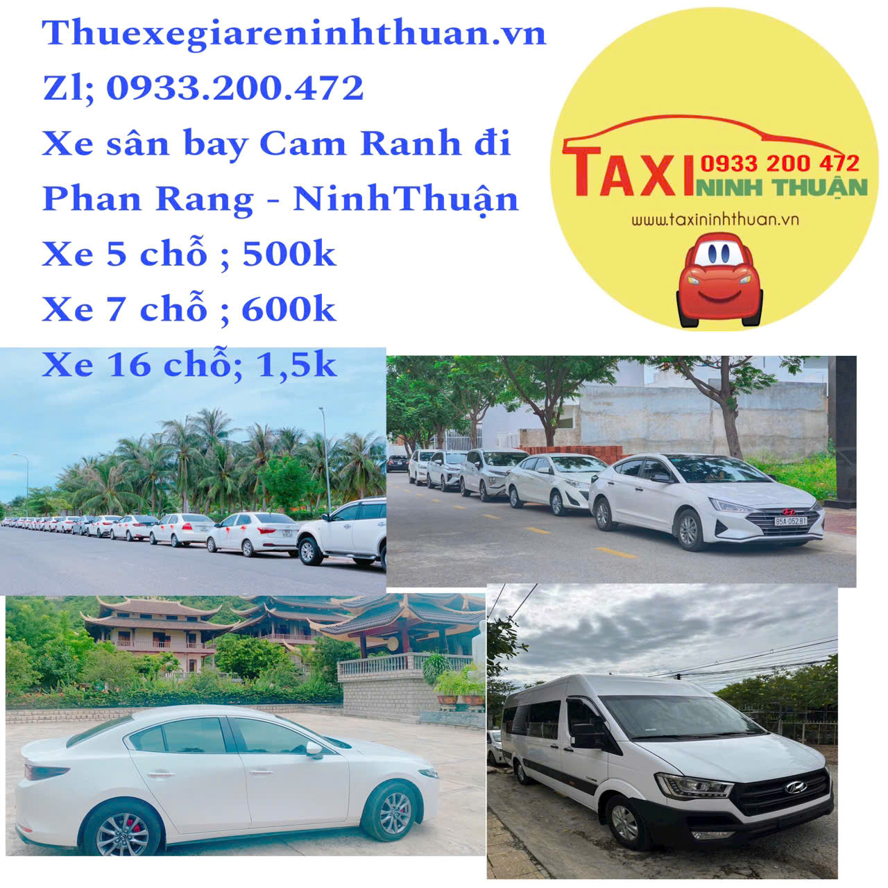 Giá Xe Taxi Sân Bay Cam Ranh  