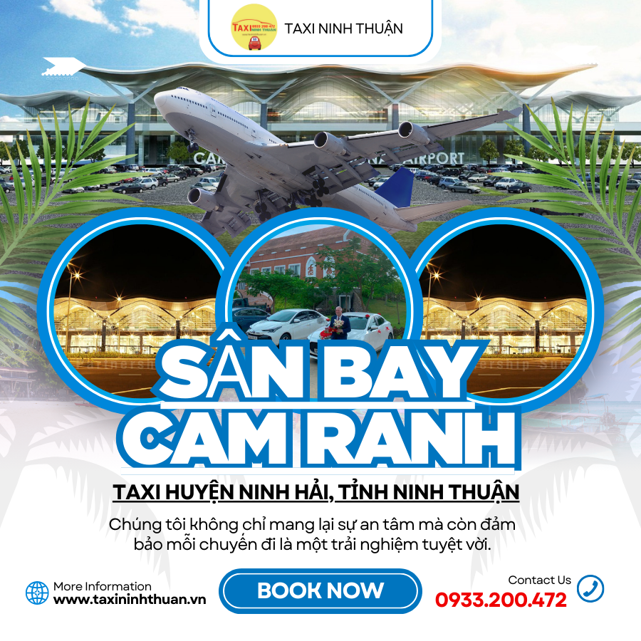 Taxi Ninh Thuận đến Sân Bay Cam Ranh