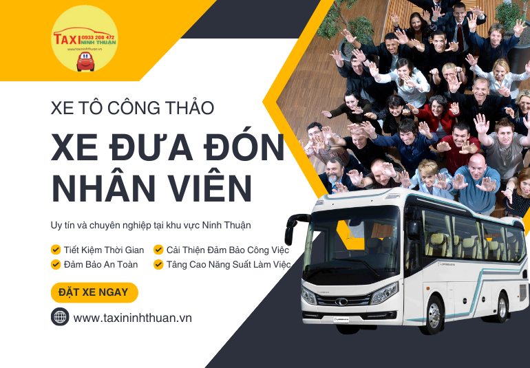 Dịch Vụ Thuê Xe Đưa Đón Nhân Viên Tại Ninh Thuận