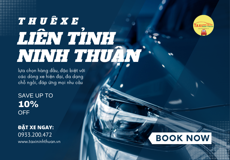 Dịch vụ thuê xe liên tỉnh là lựa chọn hàng đầu ninh thuận