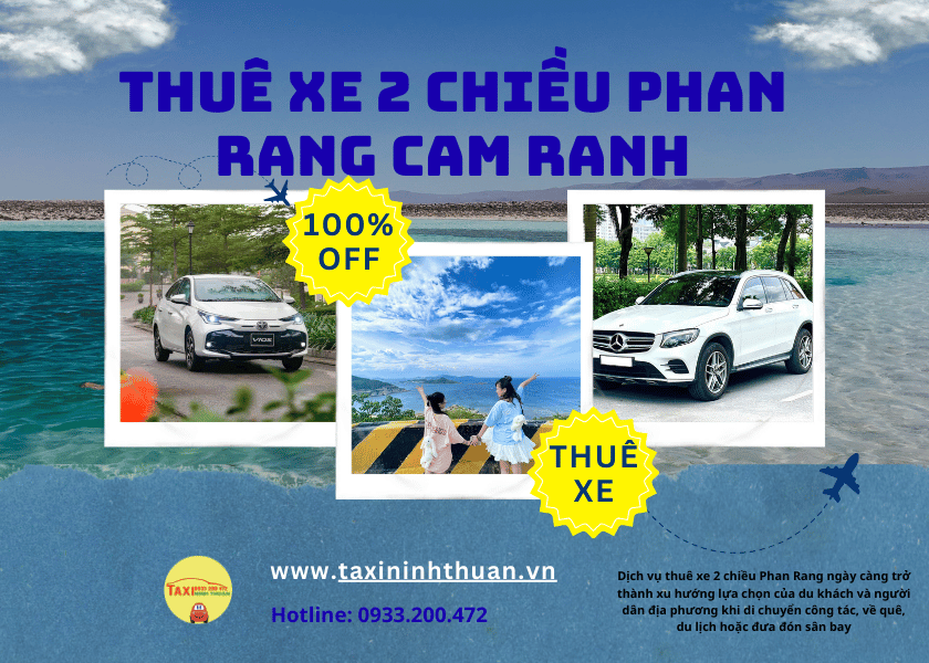 Thuê Xe 2 Chiều Phan Rang Cam Ranh