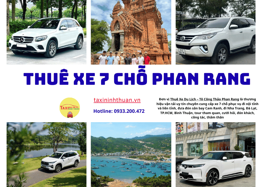 Thuê Xe 7 Chỗ Phan Rang